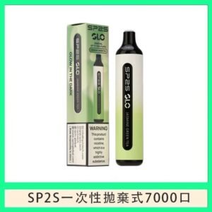 SP2S GLO拋棄式電子煙思博瑞一次性7000口-蜜桃氣泡