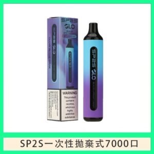 SP2S GLO拋棄式電子煙思博瑞一次性7000口-黑加侖糖果